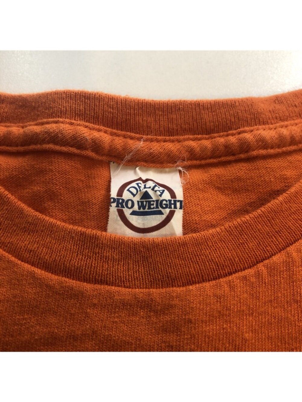 McDonalds Orange Employee Breakfast Anytime Delta TShirt DISCONTINUED Workwear - Picture 5 of 5